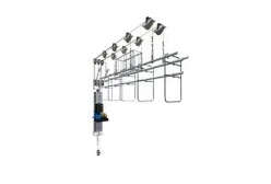 Софитный подъем полиспастный с электроприводом, двухъярусный